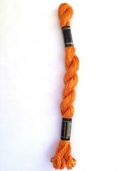 DMC Cotton Perle Thread Skein Orange 740
