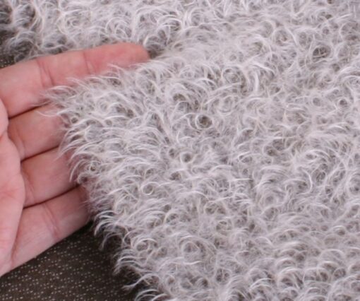 Helmbold Mohair 16mm Distressed Frosty Brown