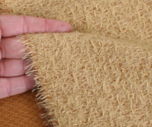 german mohair fabric pale gold