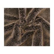 Brown 30mm Steiff Schulte Faux Fur Wild Bear perfect for medium to large bears as well as fashion and home furnishing.