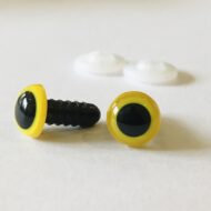 Yellow Plastic Safety Eyes