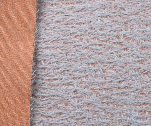 Helmbold Mohair 12mm Sparse - Blue on Tan