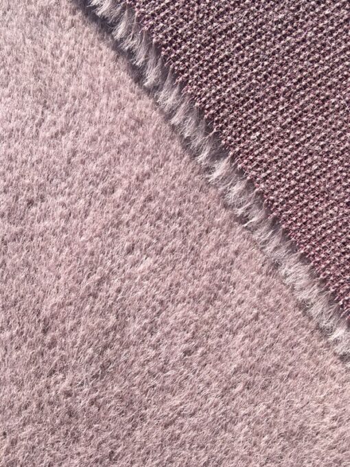 Damson Velvet Mohair Fabric