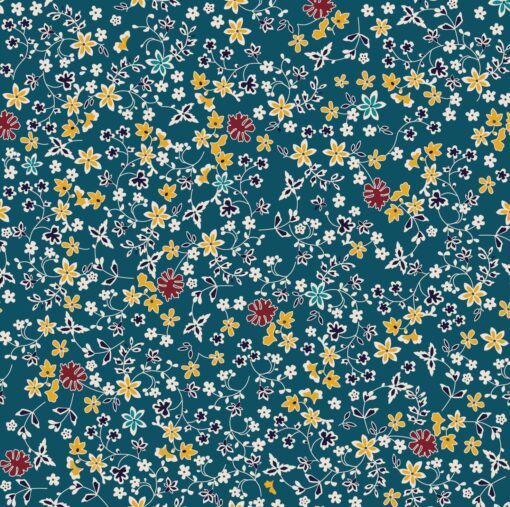 Sark Textiles Autumn Flowers