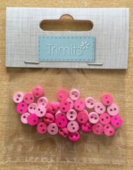 Trimits Bright Pink Mini Buttons 5g