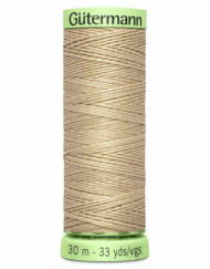 Gutermann Top Stitch Thread 186 Beige 2