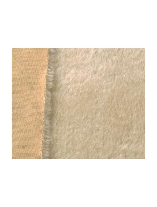 Mohair Teddy Bear Fabric - 20mm Dense - Helmbold Pale Primrose - Image 2