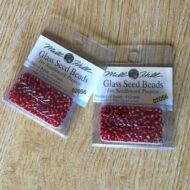 Glass Seed Bead Eyes - Sable