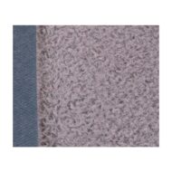 Steiff Mohair Teddy Bear Fabric Warm Grey on Teal