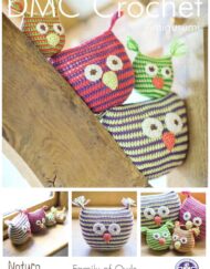 Crochet Pattern DMC Family of Owls