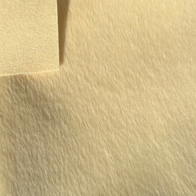 Mini Bear Fabric Soft Primrose