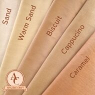 5 shades of Tilda Doll Skin Fabric for toy making and doll making