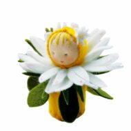 De Witte Engel Daisy Doll Kit with all materials to make a 7cm table doll