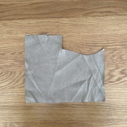 Light Brown Faux Suede off cut
