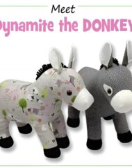 Funky Friends Dynamite Donkey Toy Pattern