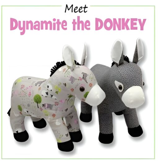 Funky Friends Dynamite Donkey Toy Pattern