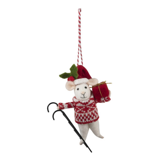 Trimits Needle Felt Kit Mice Friends with sleigh