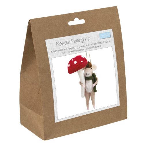 Trimits Needle Felting Woodland Mouse Kit