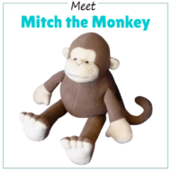 Mitch the Monkey Sewing pattern by funky friends to create a cute monkey