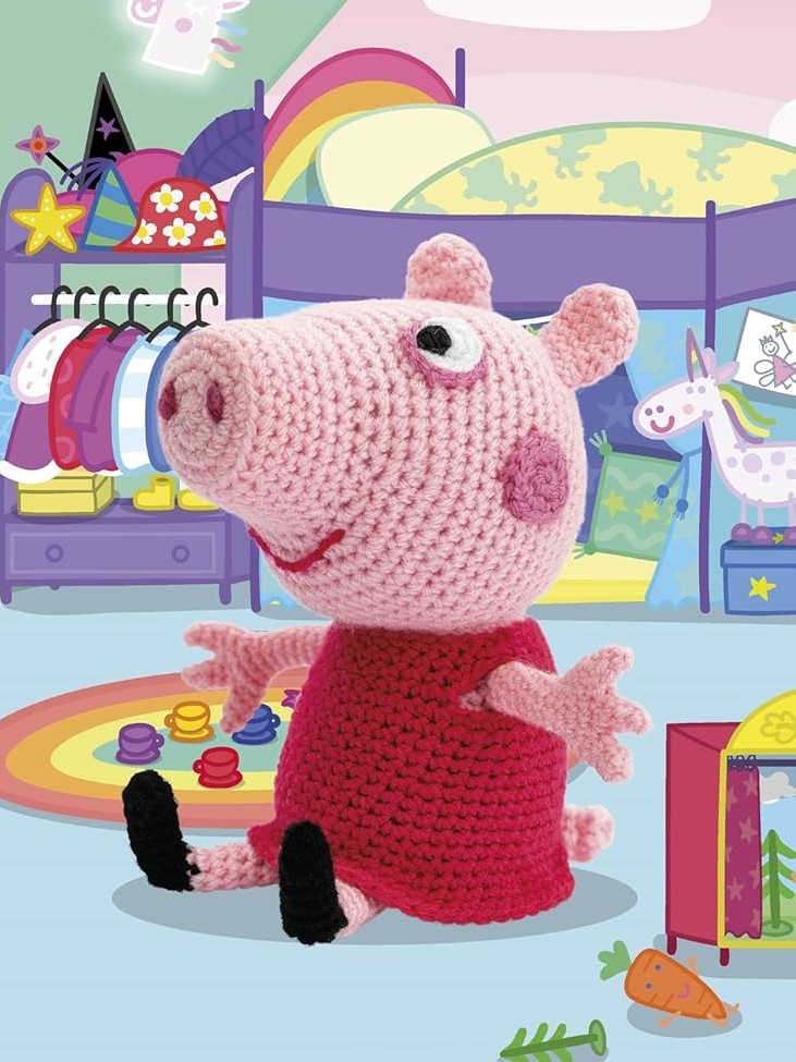 Crochet Peppa Pig by Irene Strange