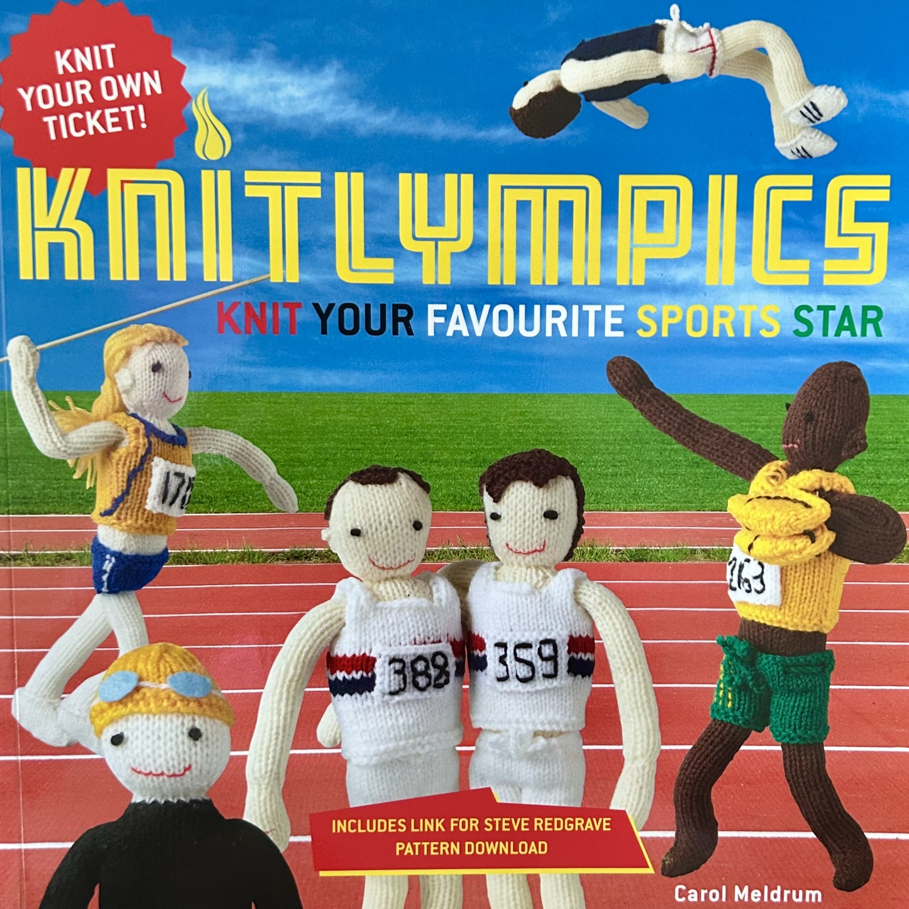 Knitlympics knitting book