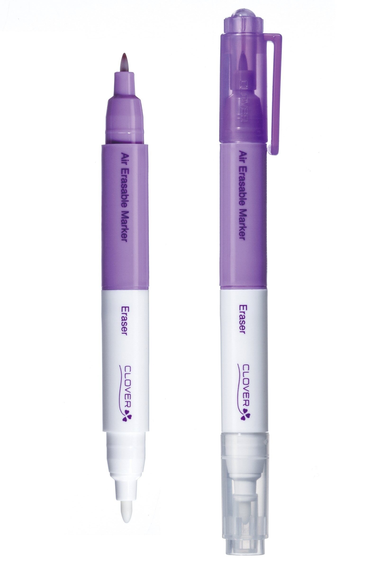 Clover Air Erasable Fine Marker Pen with Eraser to make immediate corrections