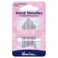 A pack of Hemline Household Assorted Hand Sewing Needles
