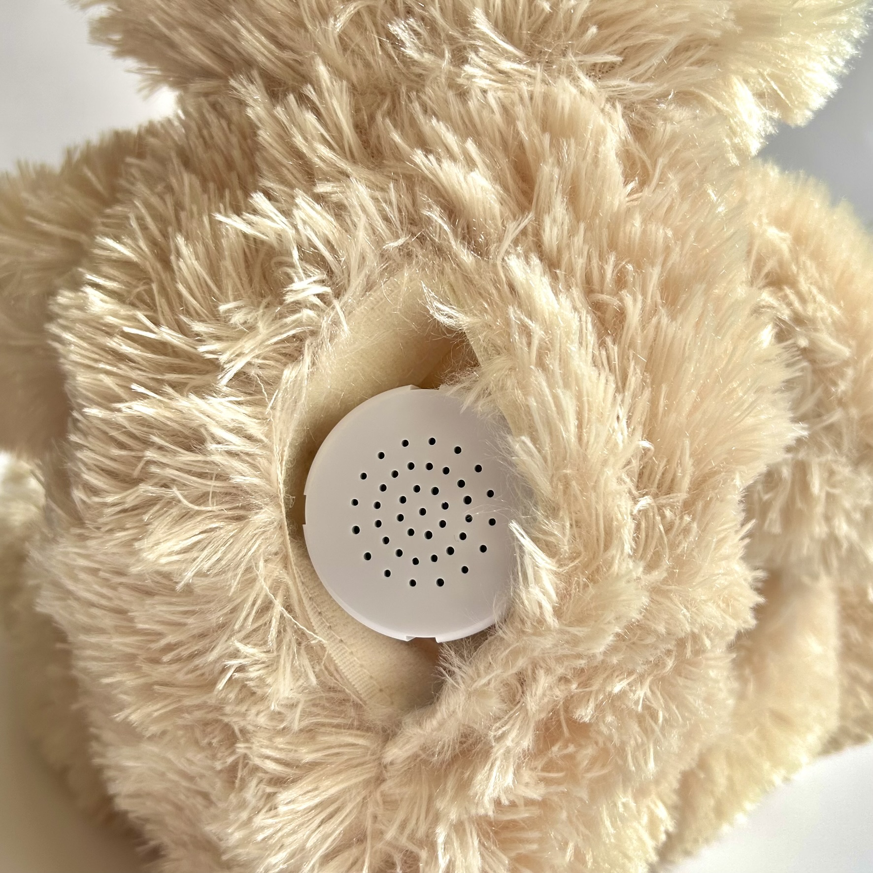 Voice recorder for teddy bears and soft toys