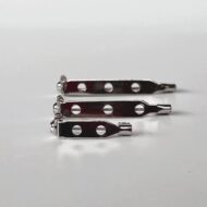 20mm, 30mm and 38mm Blank Brooch Backs with safety catches