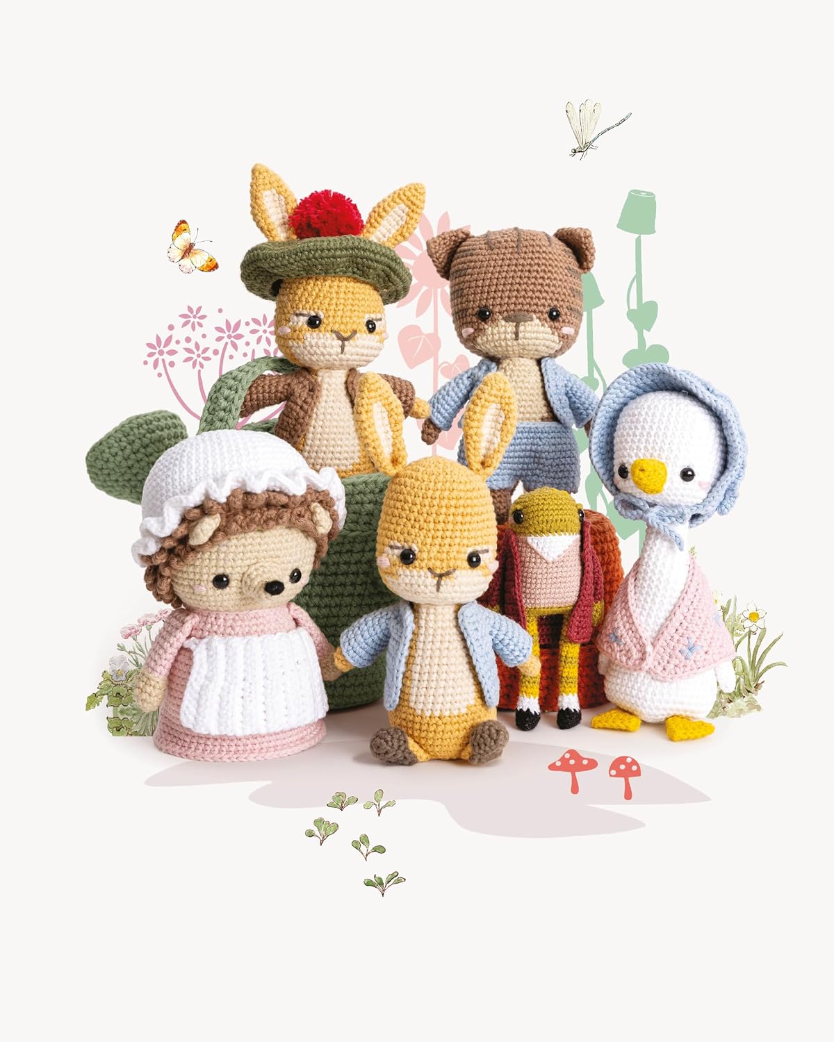Peter Rabbit Crochet Toys Book to crochet 14 adorable animals from the Peter Rabbit book series