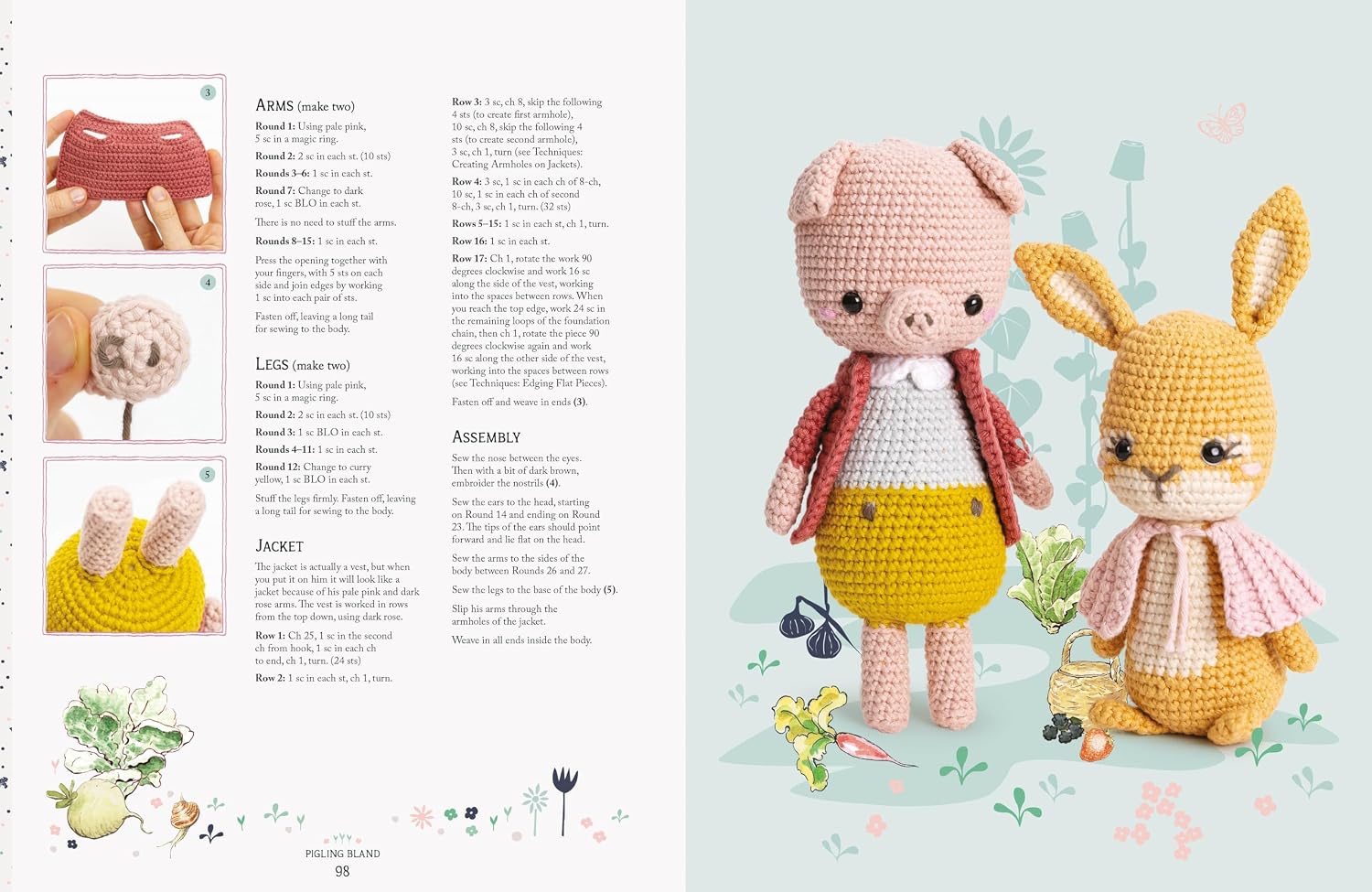 Peter Rabbit Crochet Toys Book to crochet 14 adorable animals from the Peter Rabbit book series